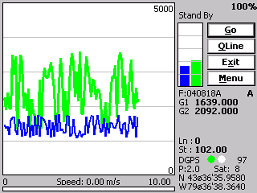 Bartington Grad-601 Nav601 Logging Mode